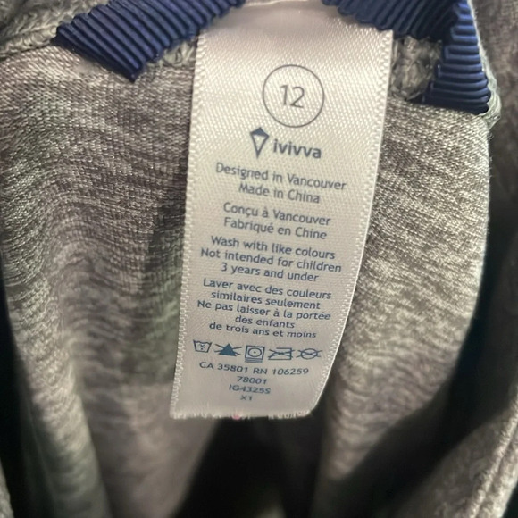 Ivivva Protect Your Practice Zip Up Jacket size 12 - Picture 8 of 8
